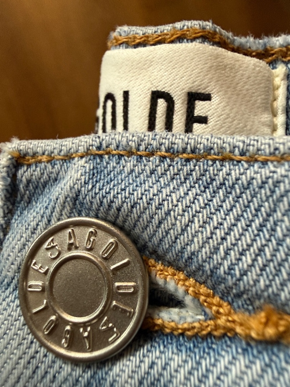 Agolde Wide Leg Jeans Size 30 - Picture 9 of 16